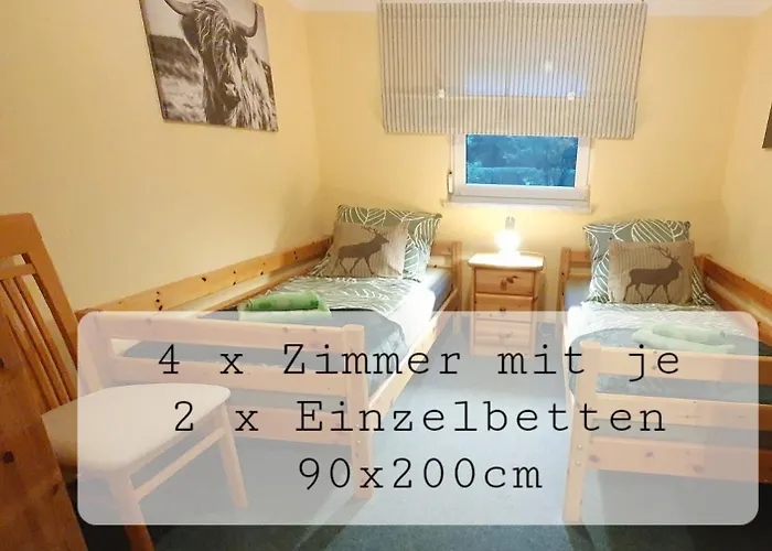 Bucheneck Perfekt Fuer Familien & Groessere Gruppen Im Seenland Lausitz 別荘 Kromlau
